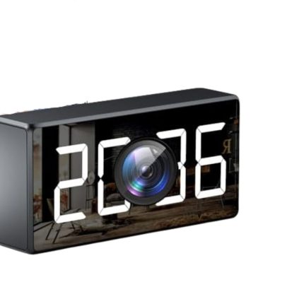 4K WiFi Clock Camera - 5G Indoor Security